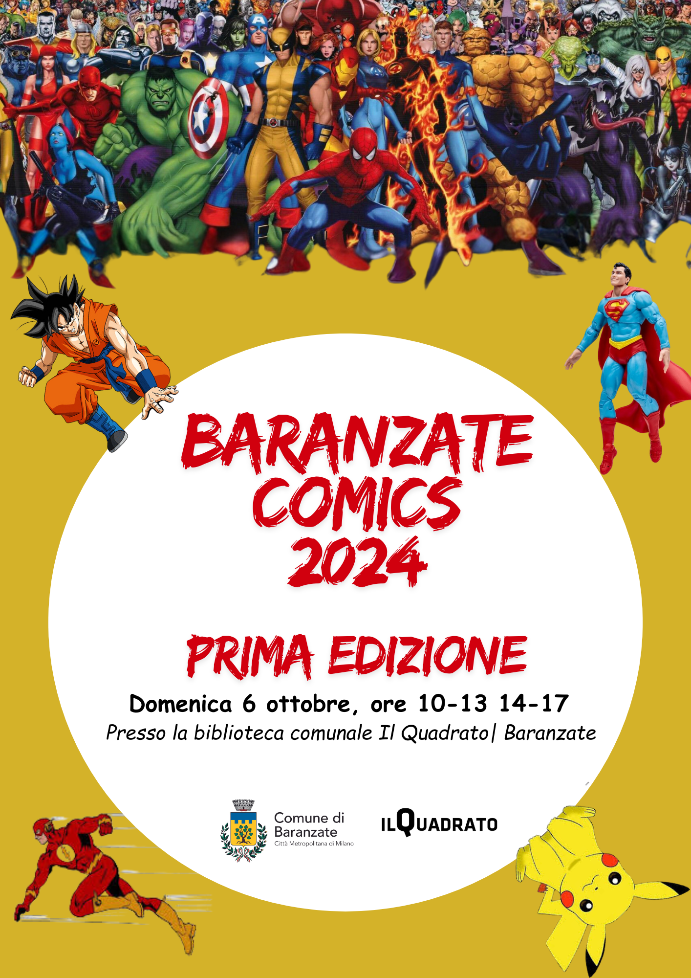 Baranzate Comics 2024, prima edizione