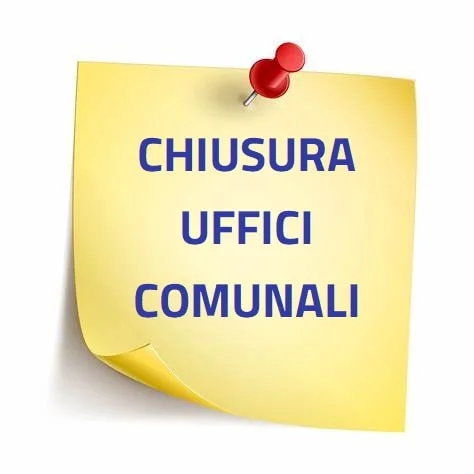 Chiusure estive uffici comunali e aperture straordinarie Ufficio di Stato Civile agosto 2024