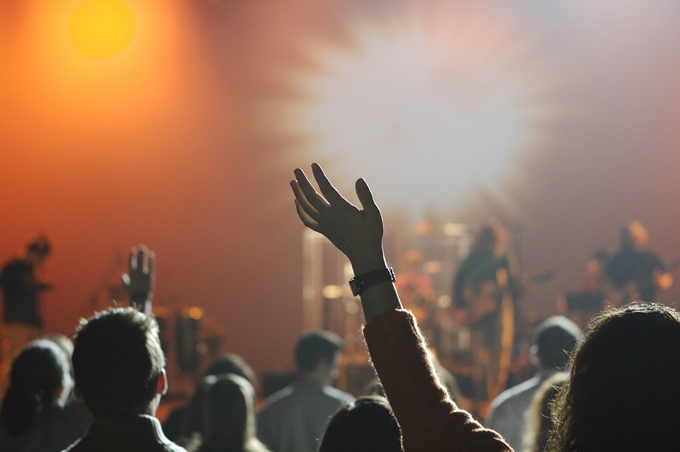 Concerto di musica rock e country