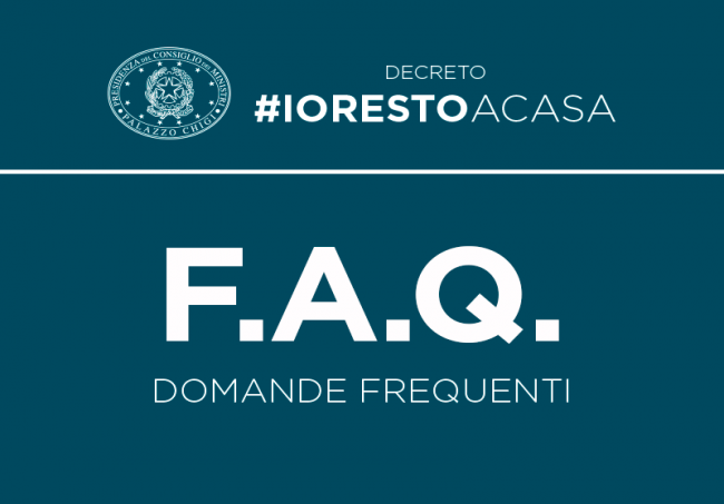 Decreto #IoRestoaCasa, domande frequenti sulle misure adottate dal Governo