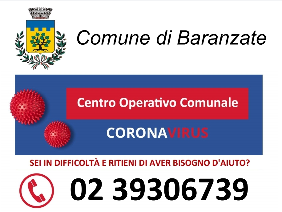 02 39306739: Numero Unico Centro Operativo Comunale (COC)