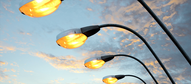 Cambio lampade illuminazione pubblica